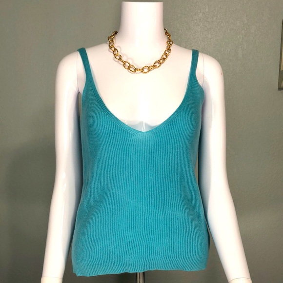 Malo Turquoise 100% Cashmere Women Sweater Cardigan Set - Picture 4 of 7